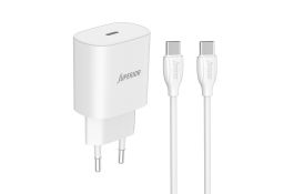 Kućni punjač Superior CO-DC24 Fast PD 25W 3A Type C na Type C beli