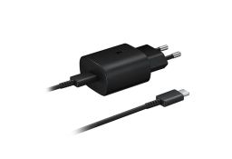 Samsung punjač 25W Type C crni