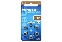 Baterija za slušni aparat Renata ZA 312