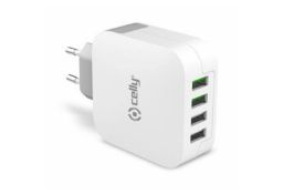 Celly punjač  22.5W, 4USB