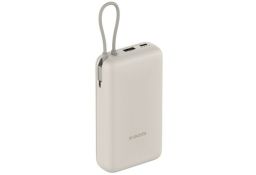 XIAOMI Power bank 20000mAh 33W integrisan kabl Type C Bež