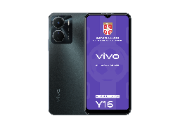 Vivo Y16 4/128 Elegant Black mobilni telefon 